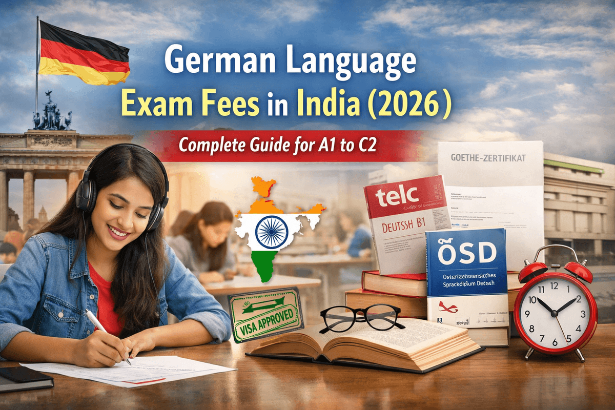 German Language Exam Fees in India (2026) – Complete Guide for A1 to C2