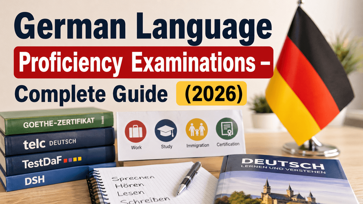 German Language Proficiency Examinations – Complete Guide (2026)