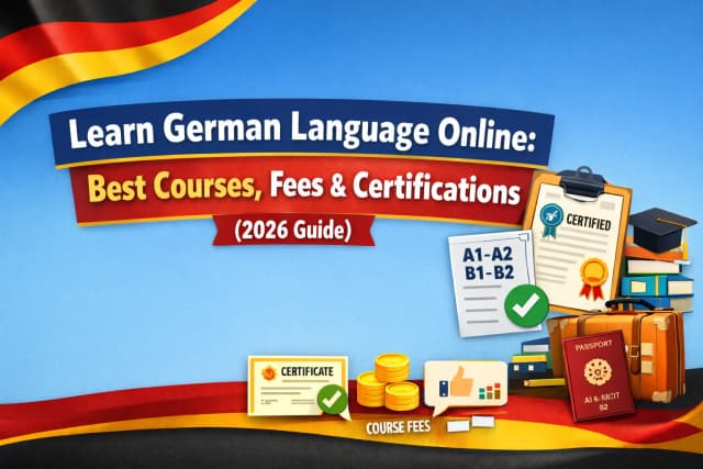 Learn German Language Online: Best Courses, Fees & Certifications (2026)