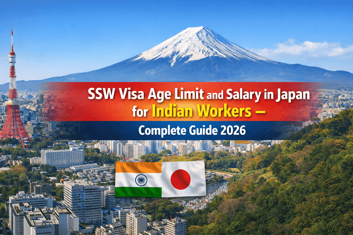 SSW Visa Age Limit and Salary in Japan for Indian Workers – Complete Guide 2026