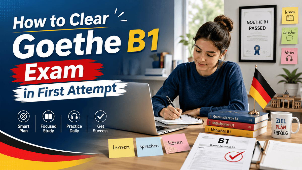 How to Clear Goethe B1 Exam in First Attempt