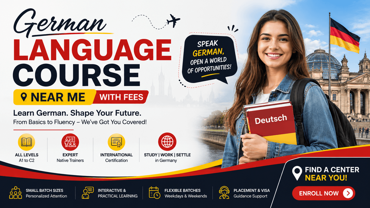 German Language Course Near Me With Fees – Complete Guide by TILS School of Foreign Languages