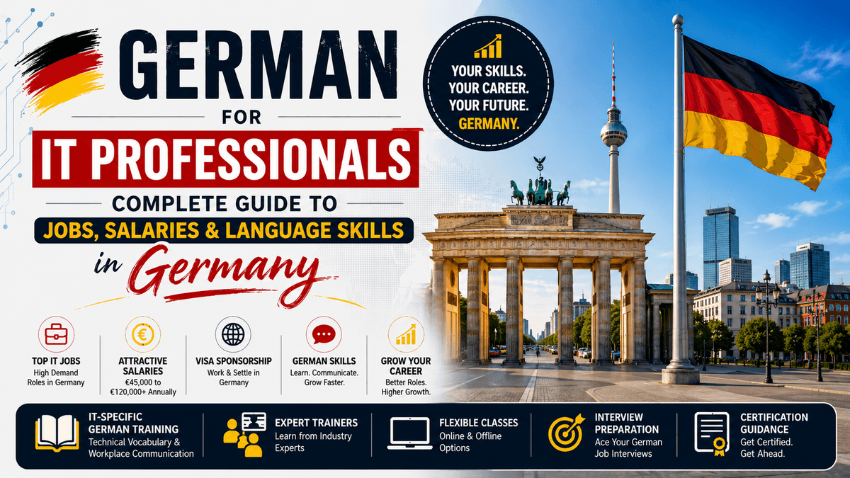 German for IT Professionals: Complete Guide to Jobs, Salaries & Language Skills in Germany