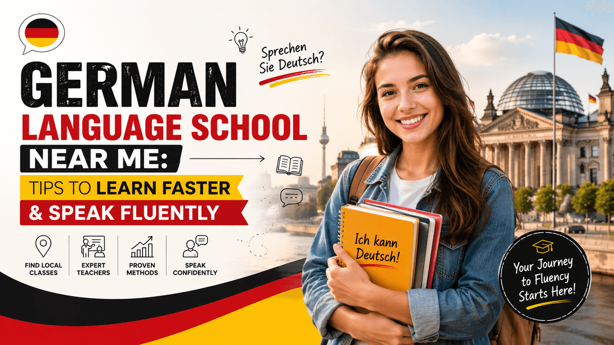 German Language School Near Me: Tips to Learn Faster & Speak Fluently