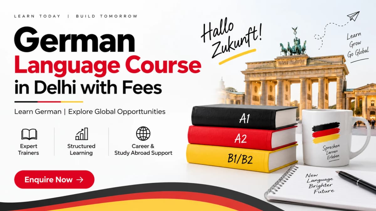 German Language Course in Delhi with Fees