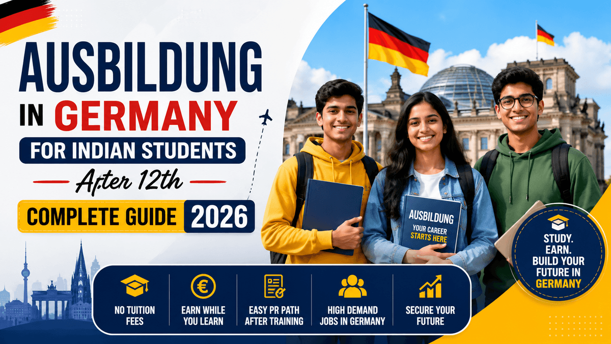 Ausbildung in Germany for Indian Students After 12th – Complete Guide 2026