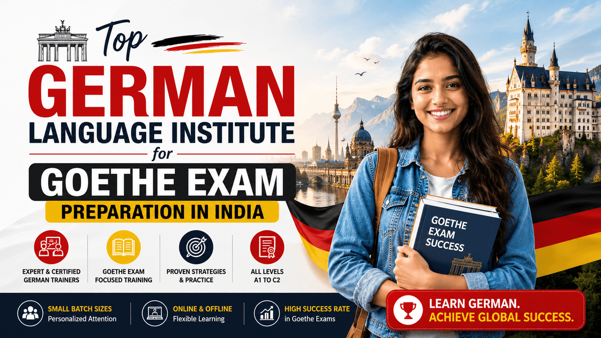 Top German Language Institute for Goethe Exam Preparation in India