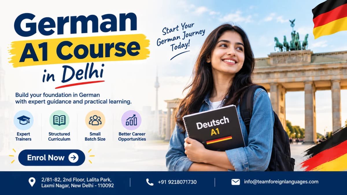 German A1 Course in Delhi