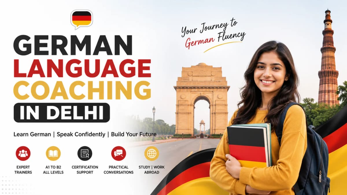 German Language Coaching in Delhi