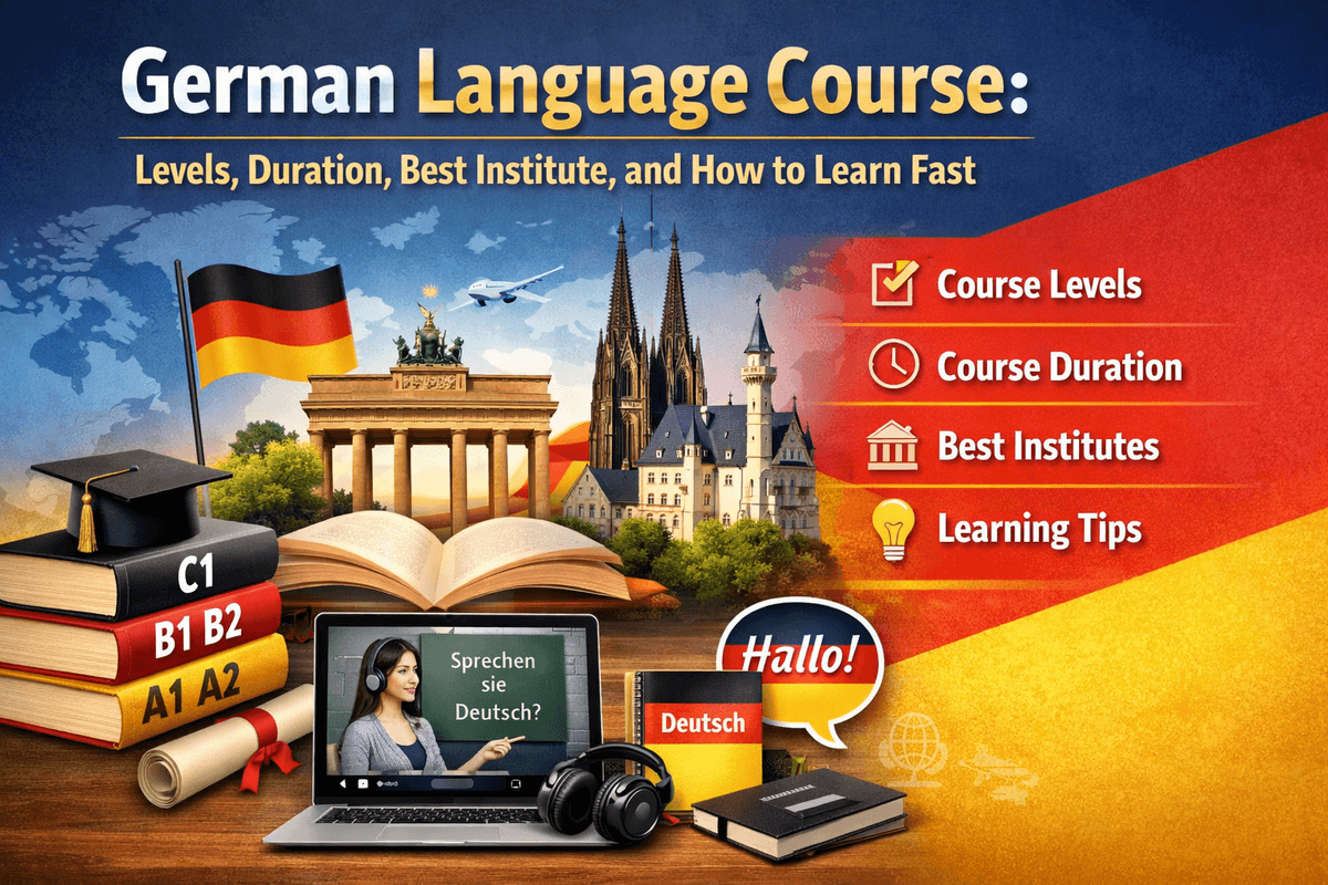 German Language Course: Levels, Duration, Best Institute, and How to Learn Fast